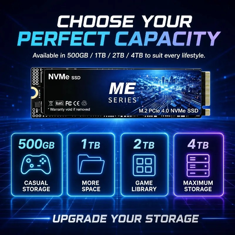 ME SERIES NVMe PCIe 4.0 M.2 SS - M.2 Nvme 4Tb Pcie 4.0 Ssd บทวิจารณ์และราคา