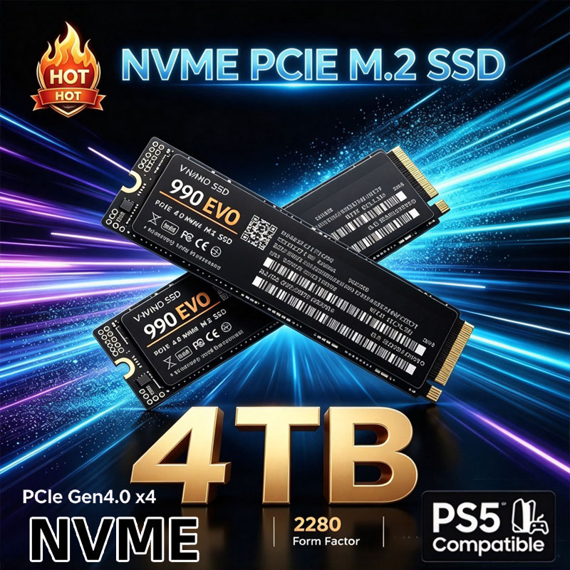 990 EVO Gaming M.2 NVMe SSD PC - M.2 Nvme 4Tb Pcie 4.0 Ssd บทวิจารณ์และราคา
